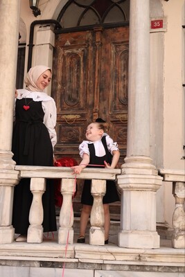 Esra Keküllüoğlu - Heidi Çocuk Elbise-Siyah