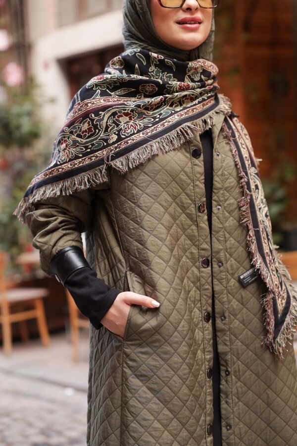 Kadın Kapitone Kap-Haki