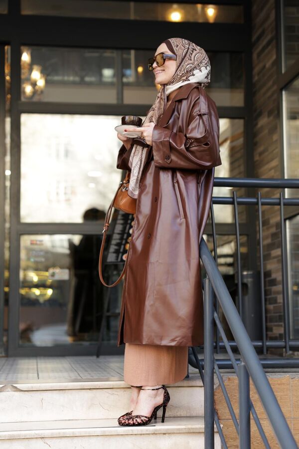 Kadın Hera Kap-Kahverengi