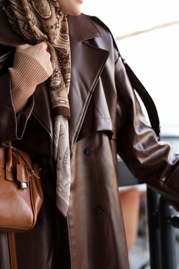 Kadın Hera Kap-Kahverengi