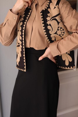 Esra Keküllüoğlu - Kalem Etek-Siyah