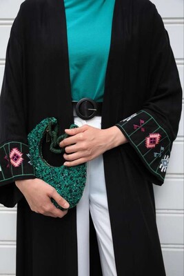 Yeni Kimono-Siyah - Thumbnail